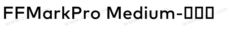 FFMarkPro Medium字体转换